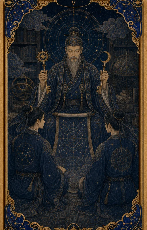 별결 교황 타로 카드